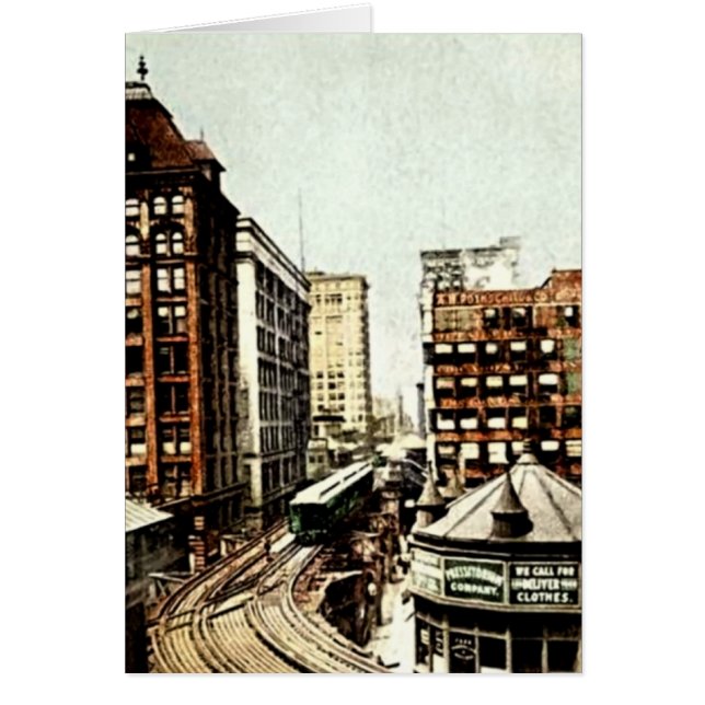 Lazo de Chicago, Illinois Chicago en Van Buren (Frente)