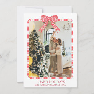 Lazo de Coqueta de Navidad Foto Grandmillennial
