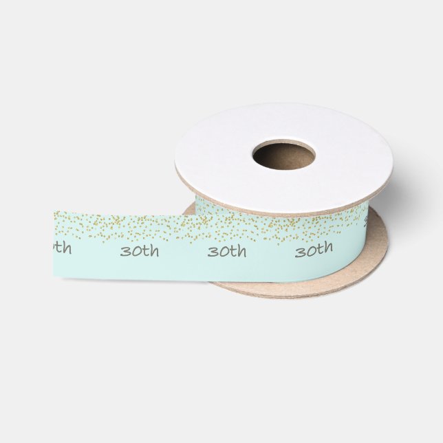 Lazo De Raso 30.º Confetti (Carrete)