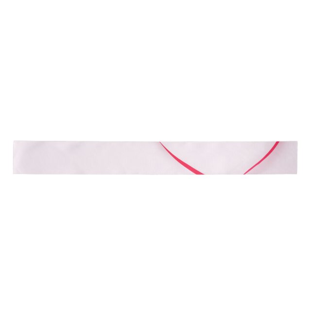 Lazo De Raso 3"in satin light pink with a dark pink "Ribbon" (Anverso)