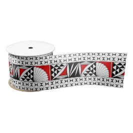 Lazo De Raso 3 pulgadas de sol del sudoeste en rojo