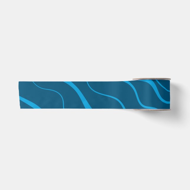 Lazo De Raso Absorción de ondas azules, simples, modernas y fre (Anverso)