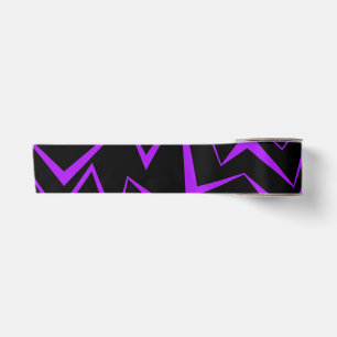 Lazo De Raso Abstract, bold, vibrant geometric zigzag pattern