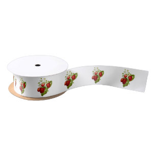 Lazo De Raso Acondicionamiento de fresa de Personalizable lindo