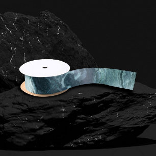 Lazo De Raso Agitación Verde azulada cristalizada Piedra de m