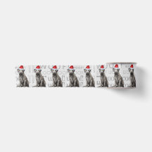 Amante Divertido de Perros Lindo Lobo de Navidad