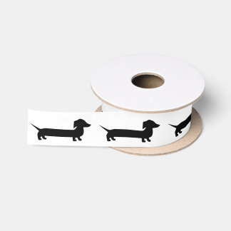 Lazo De Raso Amante lindo de Doxie del Dachshund muy largo