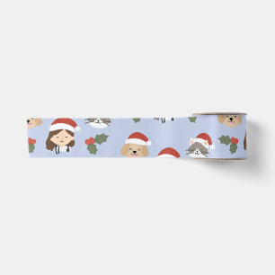 Lazo De Raso Amigos Veterinarios Personalizados de Navidad