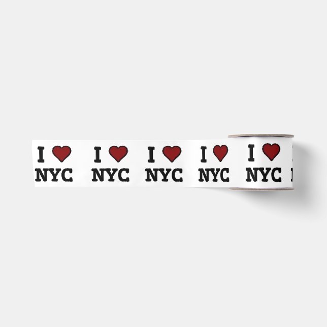 Lazo De Raso Amo a NYC corazón (Anverso)