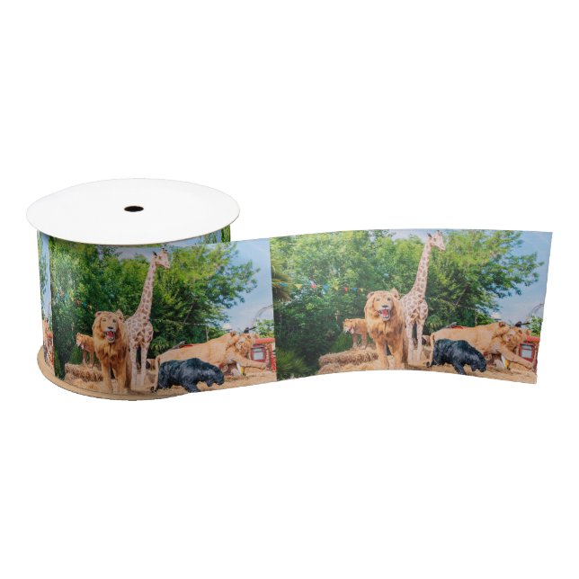 Lazo De Raso Animales de peluche (Carrete)