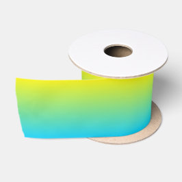 Lazo De Raso Aqua Azul Ombre Personalizado