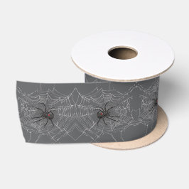 Lazo De Raso Araña Viuda Negra y Arte de Dibujo de Telaraña