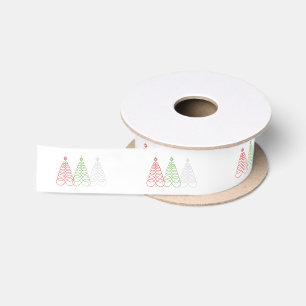 Lazo De Raso Árbol de Navidad de amor infinito