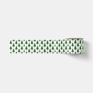 Lazo De Raso Árbol de navidad verde acuático