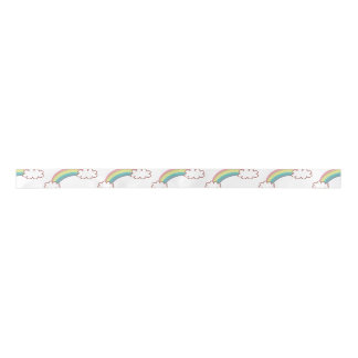 Lazo De Raso arco iris afortunado