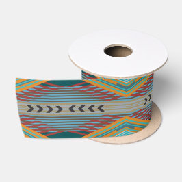Lazo De Raso Arte con patrones del suroeste americano y colores