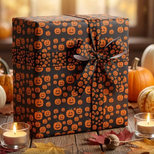 Lazo De Raso Arte Ilustrativo de Jack O Lantern Feliz Halloween