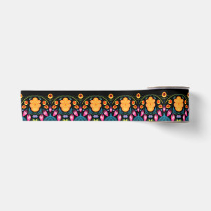 Lazo De Raso Arte popular floral moderno