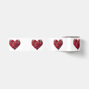 Lazo De Raso Arte romántico floral