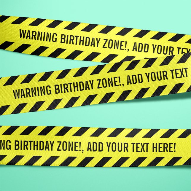 Lazo De Raso Atención! El texto de su Personalizado no cruza la (Subido por el creador)