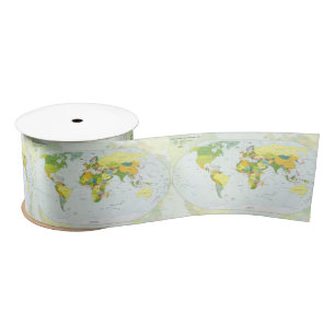 Lazo De Raso Atlas del País del Mapa Mundial