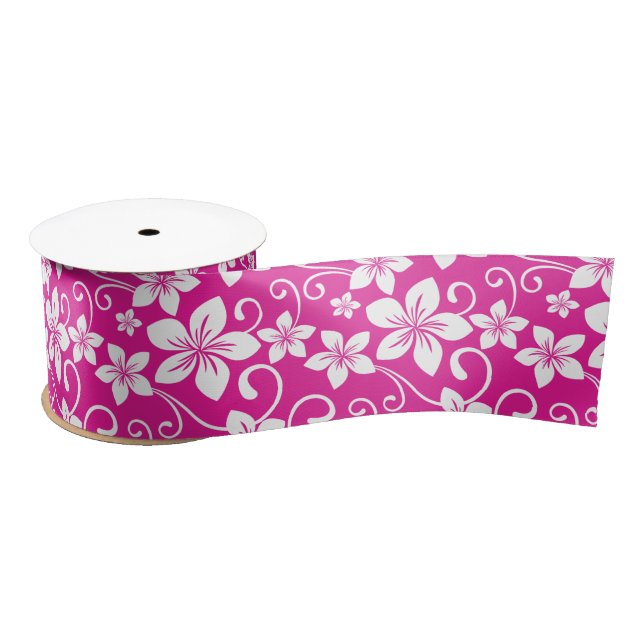 LAZO DE RASO AZUL HAWAII (ROPA CALIENTE) SATIN RIBBON (Carrete)