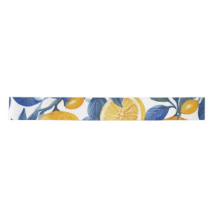 Lazo De Raso Azul negrita Italia Positano Lemon