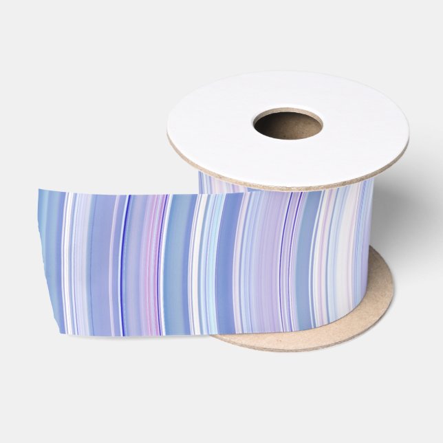 Lazo De Raso Azul y rosa (Carrete)