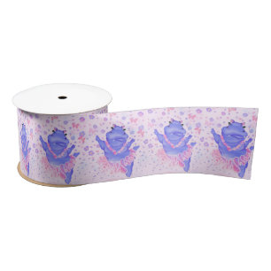 Lazo De Raso Ballerina Hippo Ribbon