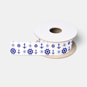 Lazo De Raso Baloncesto Náutico Azul Blanco
