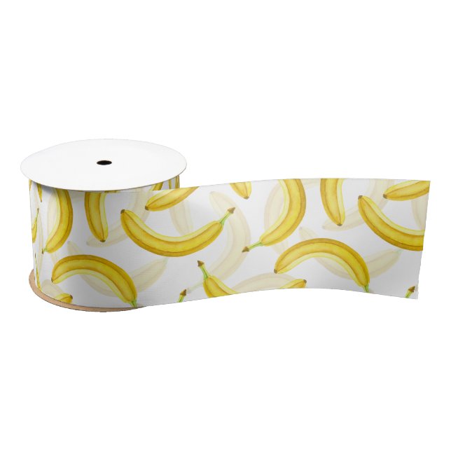 Lazo De Raso Bananas Satin Ribbon (Carrete)