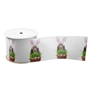 Lazo De Raso Banda satinada de 3" en Basset de Pascua