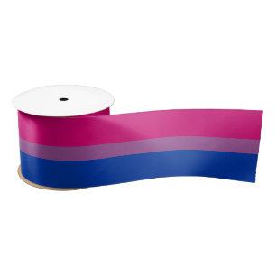 Lazo De Raso Bandera bisexual y comunidad de orgullo/bandera de