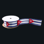 Lazo De Raso Bandera clásica de Cuba<br><div class="desc">La hermosa bandera que representa al país insular de Cuba.</div>