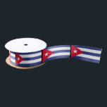 Lazo De Raso Bandera clásica de Cuba<br><div class="desc">La hermosa bandera que representa al país insular de Cuba.</div>