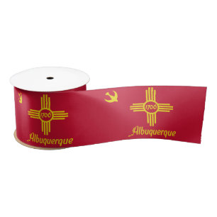 Lazo De Raso Bandera de Albuquerque (Nuevo México)