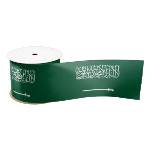Lazo De Raso Bandera de Arabia Saudita