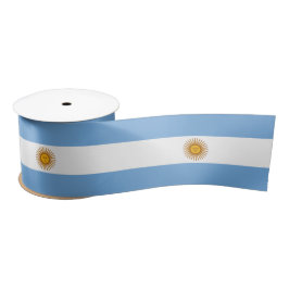 Lazo De Raso Bandera de Argentina