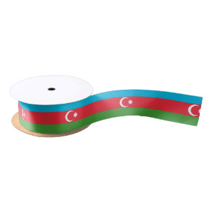 Lazo De Raso Bandera de Azerbaiyán