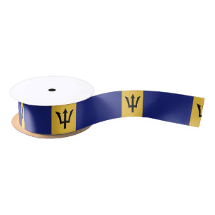 Lazo De Raso Bandera de Barbados
