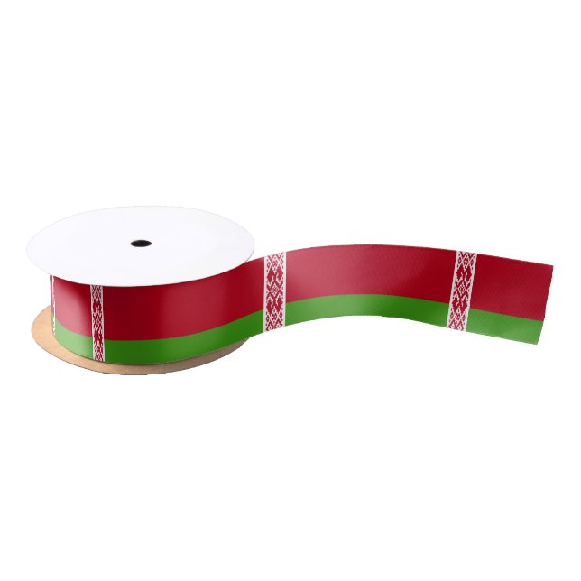 Lazo De Raso Bandera de Bielorrusia (Carrete)