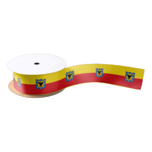 Lazo De Raso Bandera de Bogotá, Colombia Cinta satinada