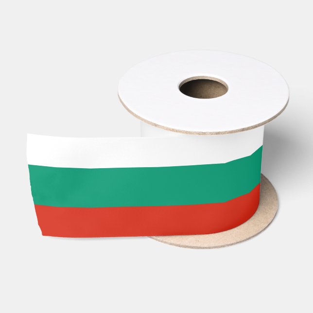 Lazo De Raso Bandera de Bulgaria (Carrete)