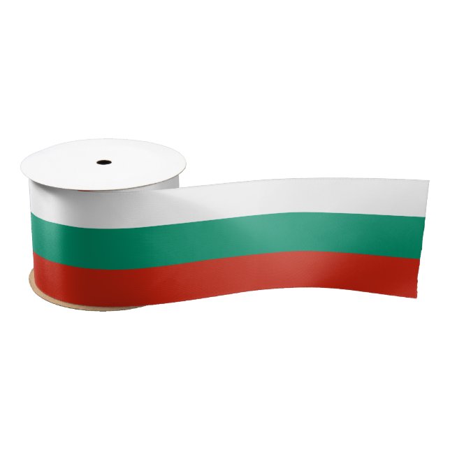 Lazo De Raso Bandera de Bulgaria (Carrete)