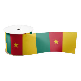 Lazo De Raso Bandera de Camerún