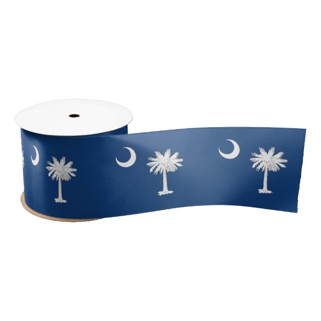 Lazo De Raso Bandera de Carolina del Sur (Carrete)