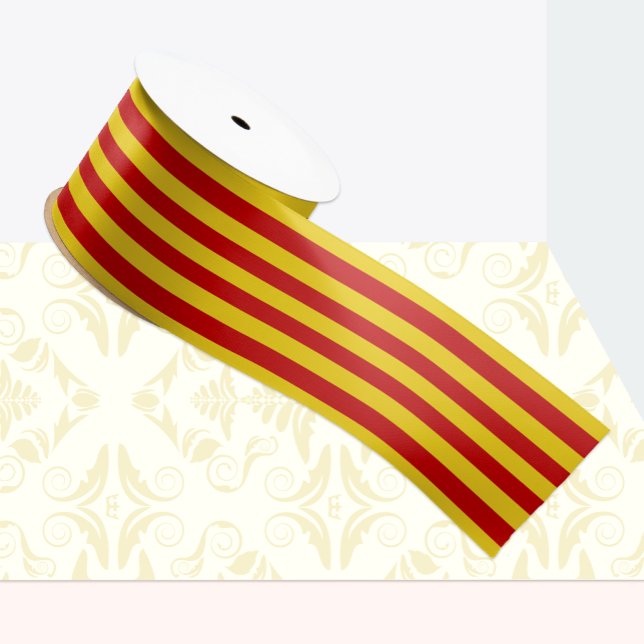 Lazo De Raso Bandera de Cataluña, moda catalana /La Senyera (Subido por el creador)