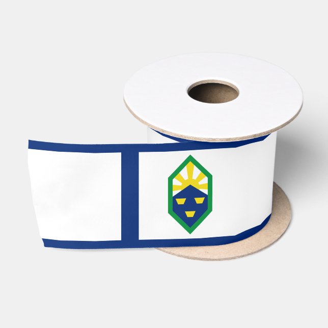 Lazo De Raso Bandera de Colorado Springs, Colorado (Carrete)