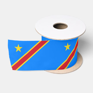 Lazo De Raso Bandera de Congo Kinshasa