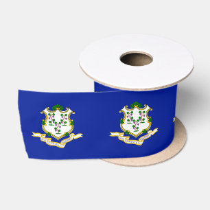 Lazo De Raso Bandera de Connecticut